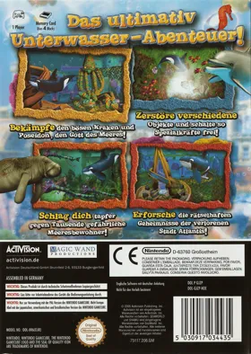 SeaWorld Adventure Parks - Shamu's Deep Sea Adventures box cover back